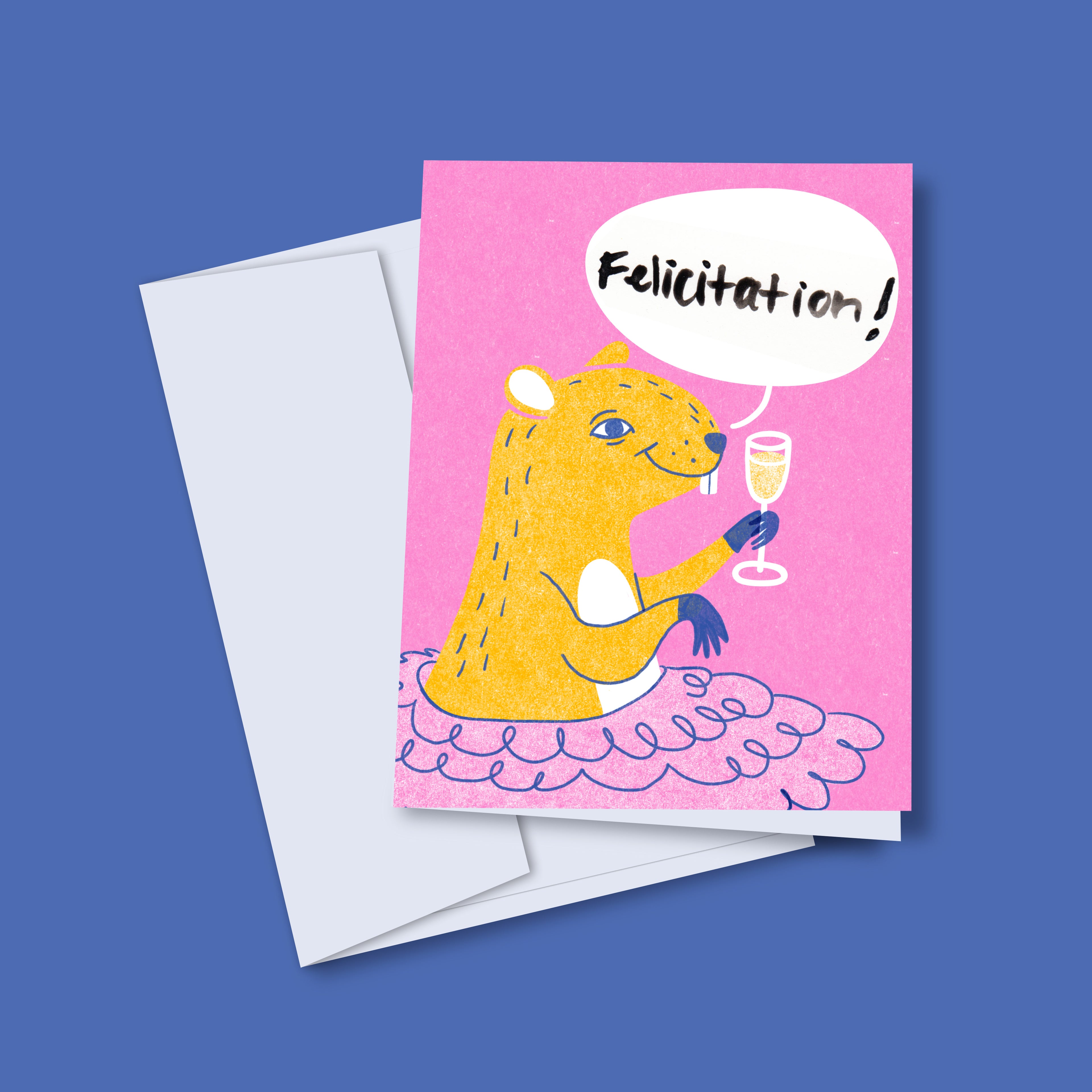 Cheers marmotte! - carte de vœux