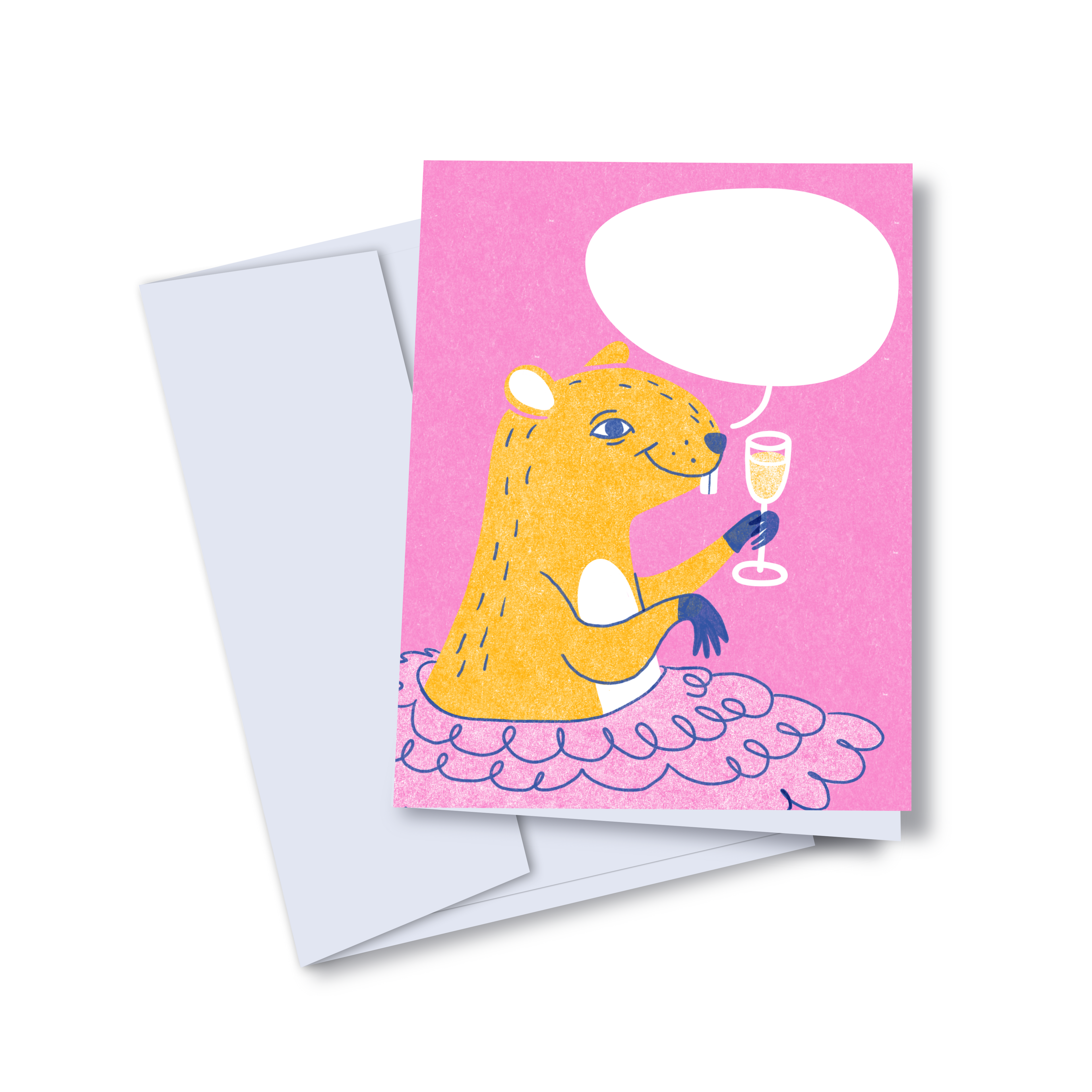 Cheers marmotte! - carte de vœux